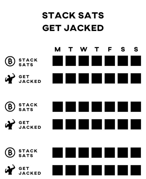 Stack Sats Get Jacked Tracker