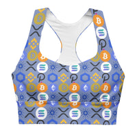 Wild Blue Yonder Longline sports bra