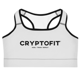 Whisper Grey Sports bra